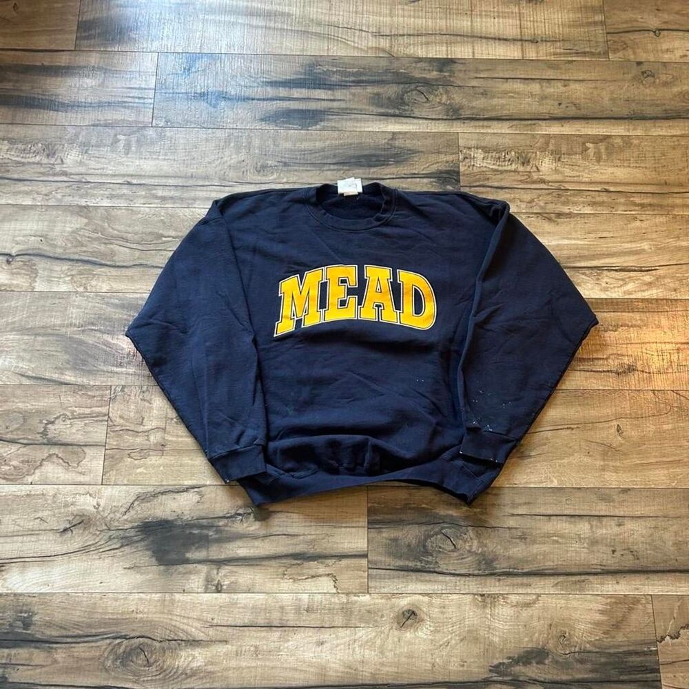 Hanes Men's Black and Navy Sweatshirt